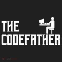 The Codefather Coding Coder Developer Computer Nerd Golf Towel thumb 3
