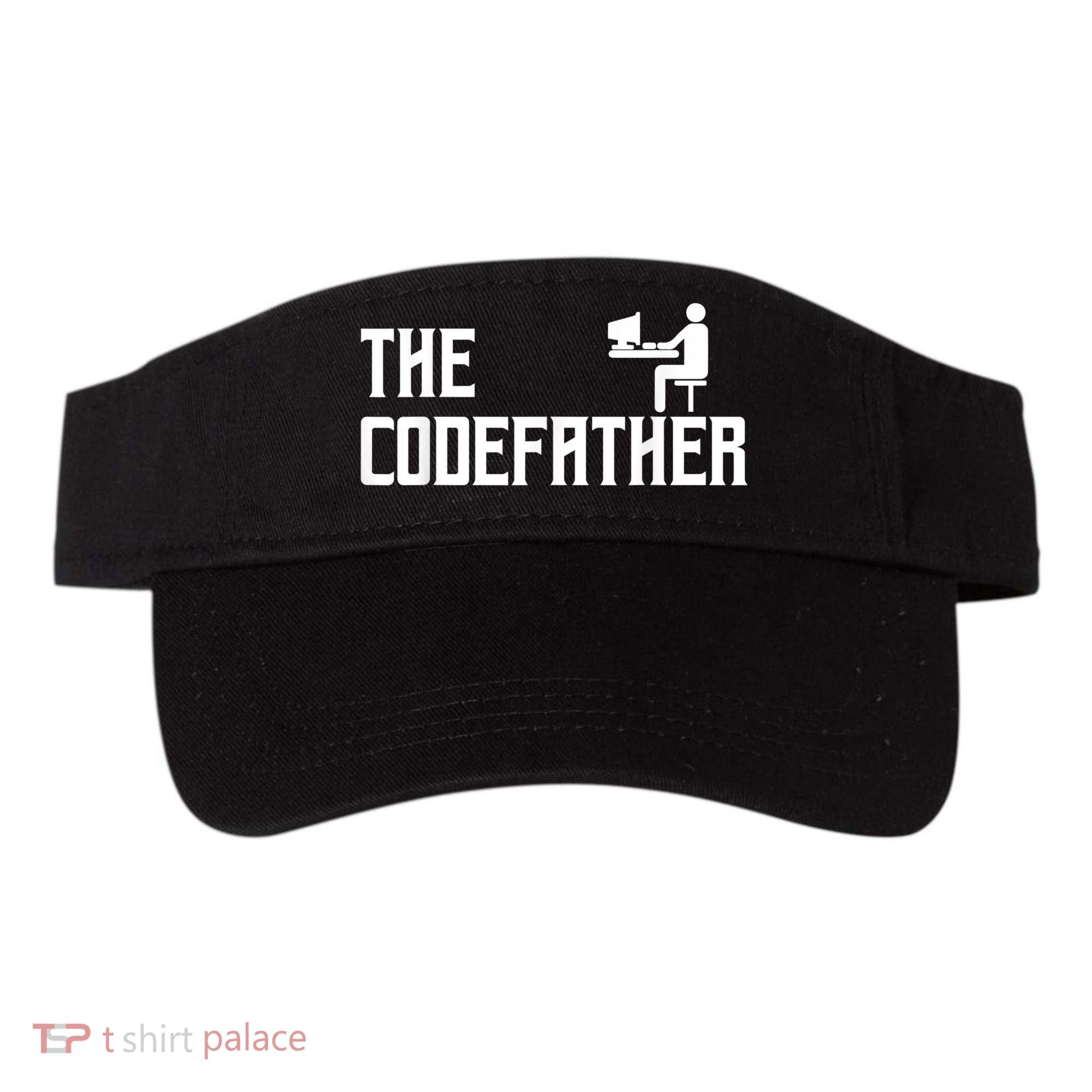 The Codefather Coding Coder Developer Computer Nerd Visor