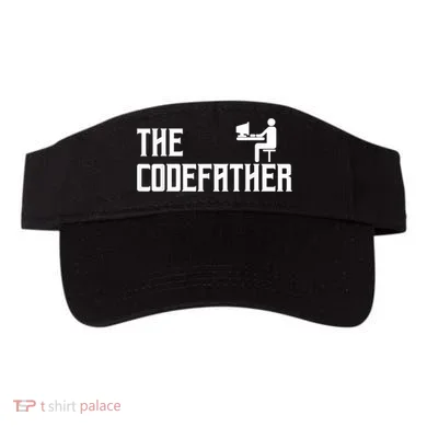 The Codefather Coding Coder Developer Computer Nerd Visor