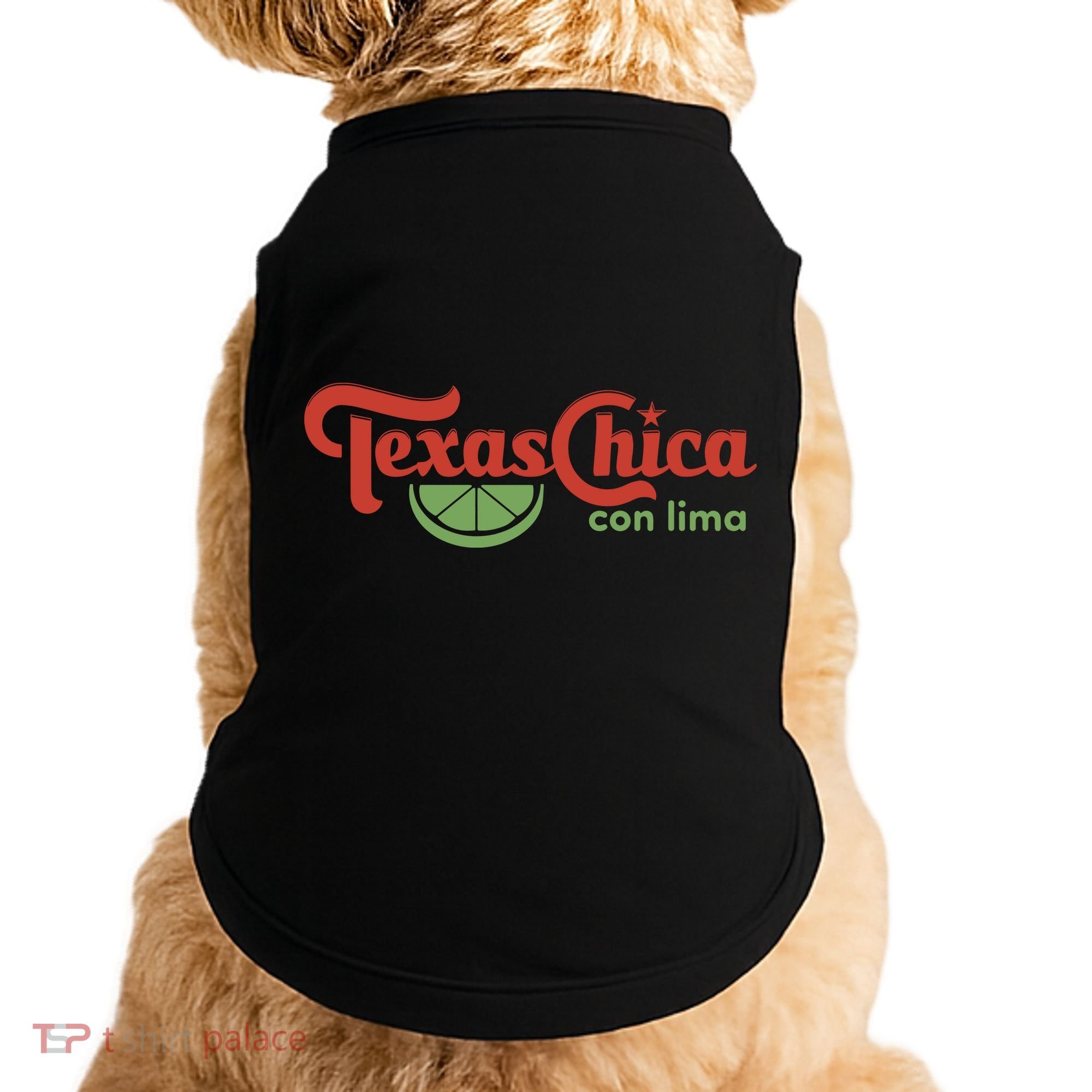 Texas Chica Con Lima Doggie Tank