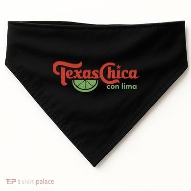 Texas Chica Con Lima USA-Made Doggie Bandana