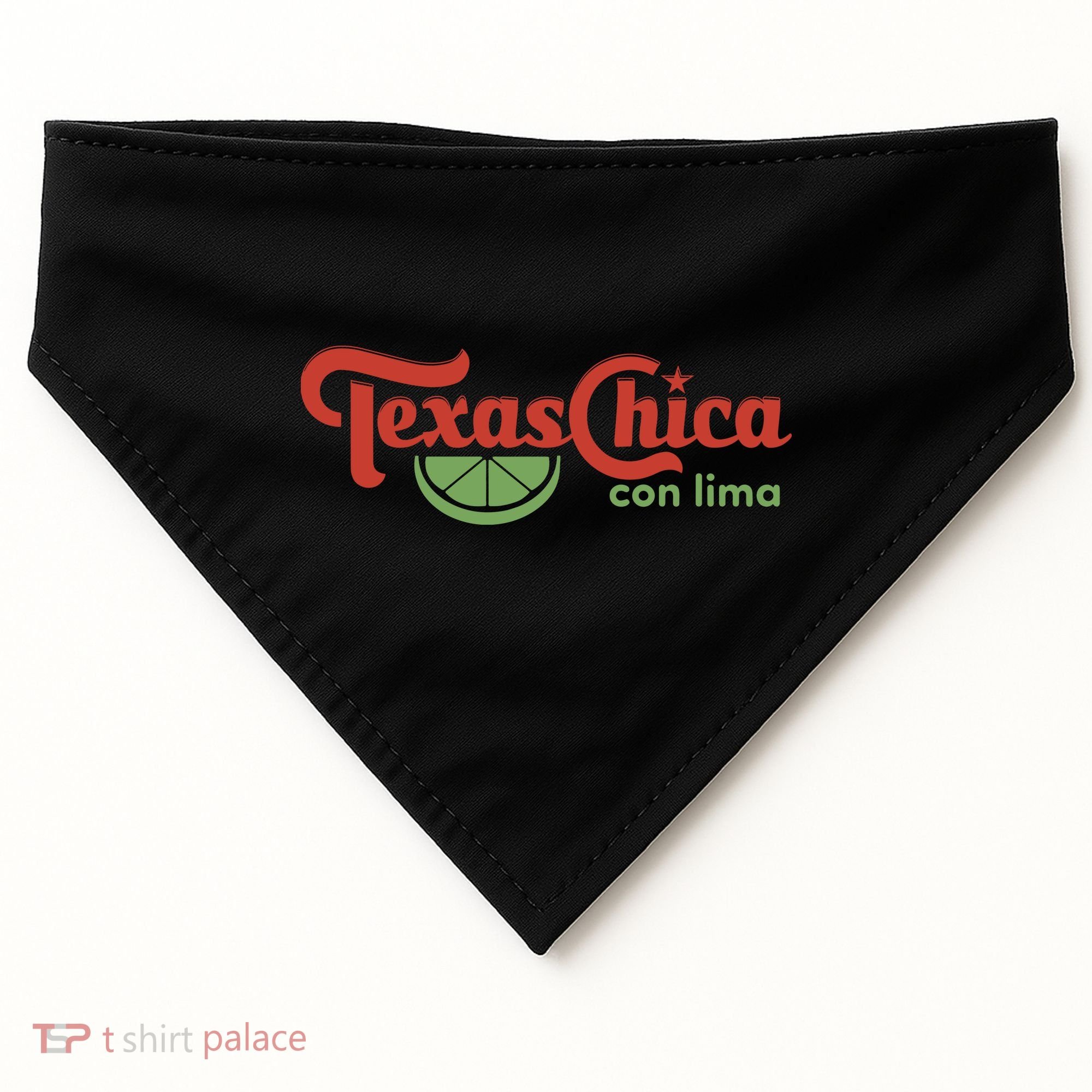 Texas Chica Con Lima USA-Made Doggie Bandana
