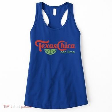 Texas Chica Con Lima Women's Tank Top