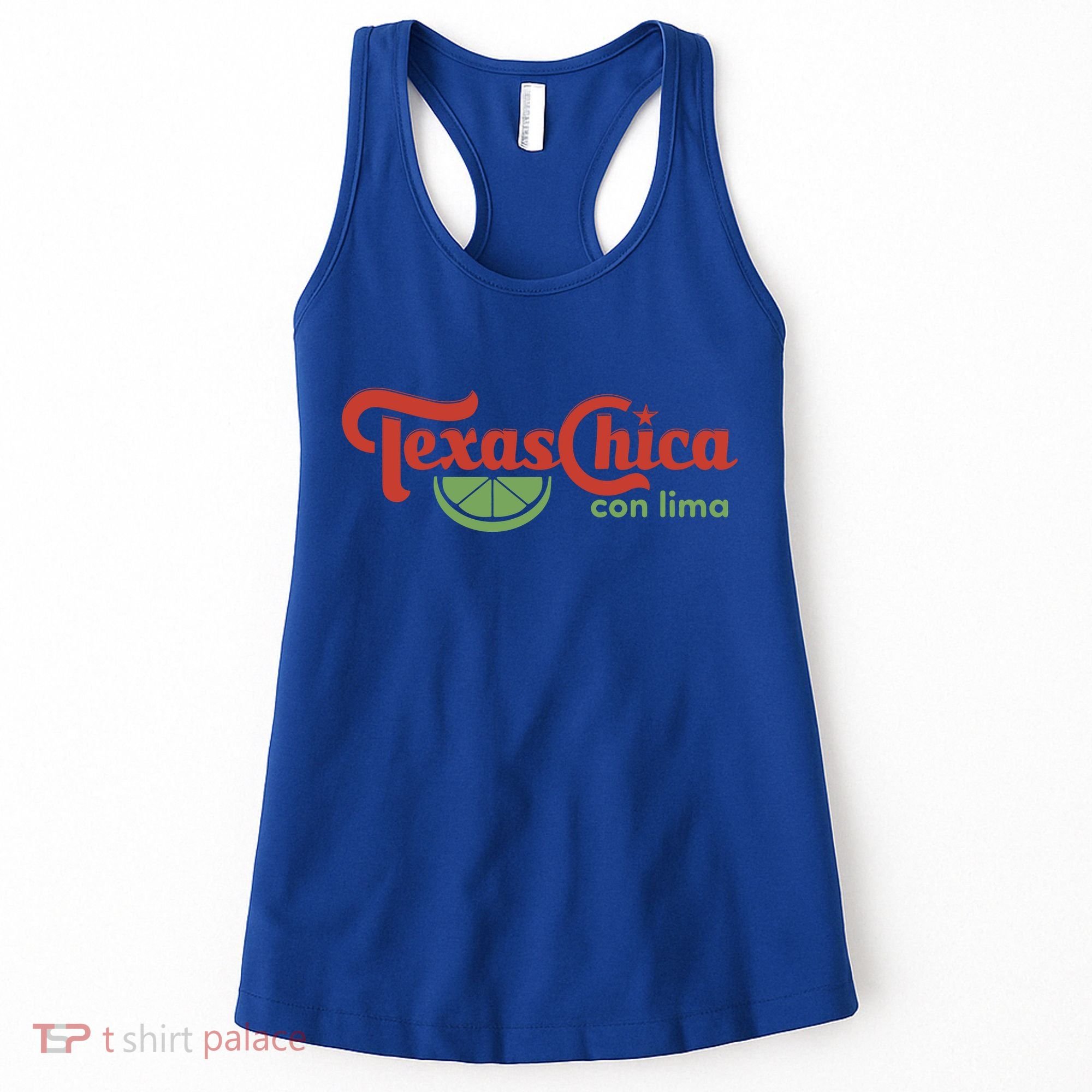 Texas Chica Con Lima Women's Tank Top