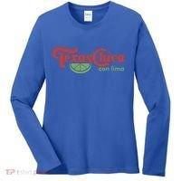 Texas Chica Con Lima Women's Long Sleeve Shirt thumb 0