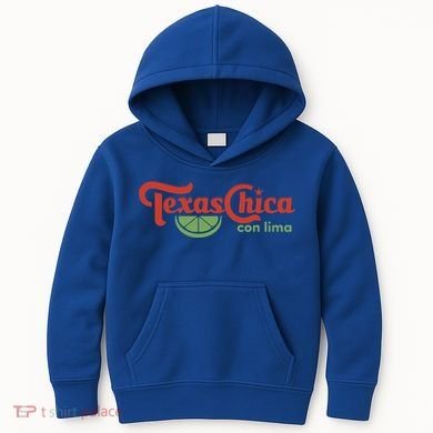 Texas Chica Con Lima Kids Hoodie