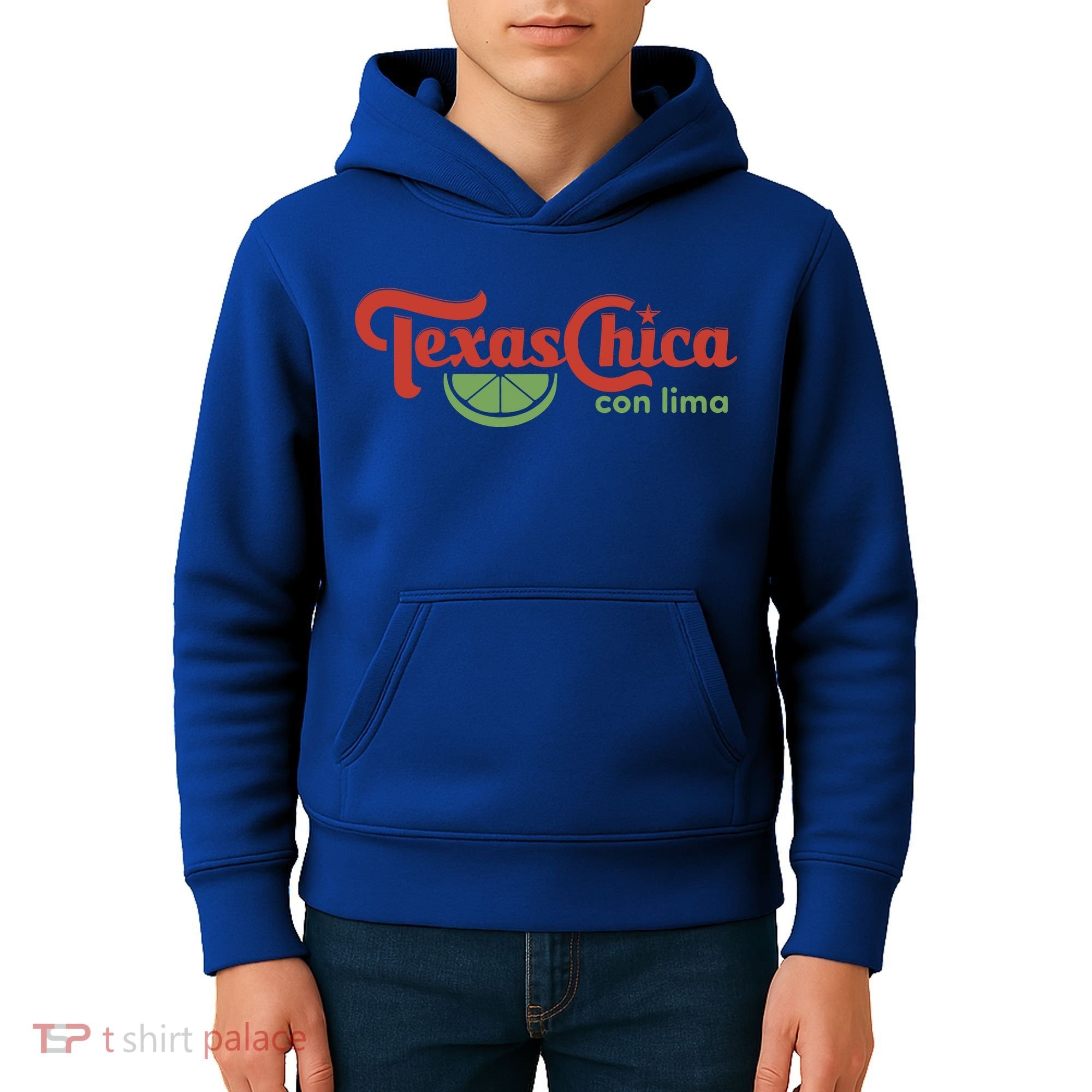 Texas Chica Con Lima Kids Hoodie
