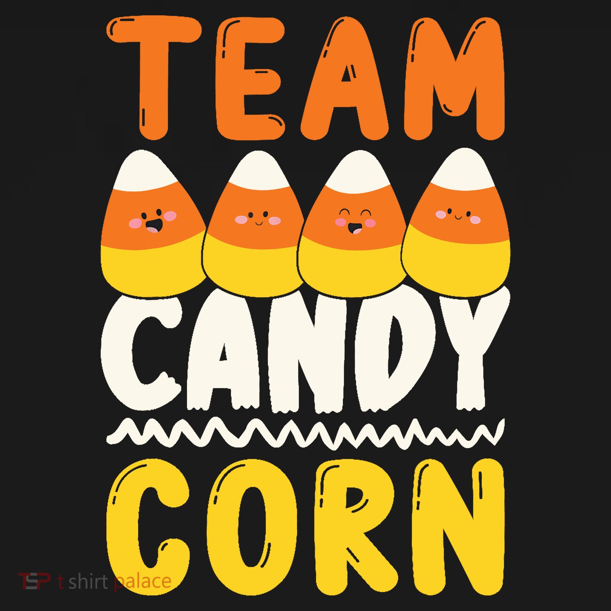 Team Candy Corn Funny Halloween Scary Lazy Costume Backpack