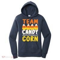 Team Candy Corn Funny Halloween Scary Lazy Costume Women's Hoodie thumb 0