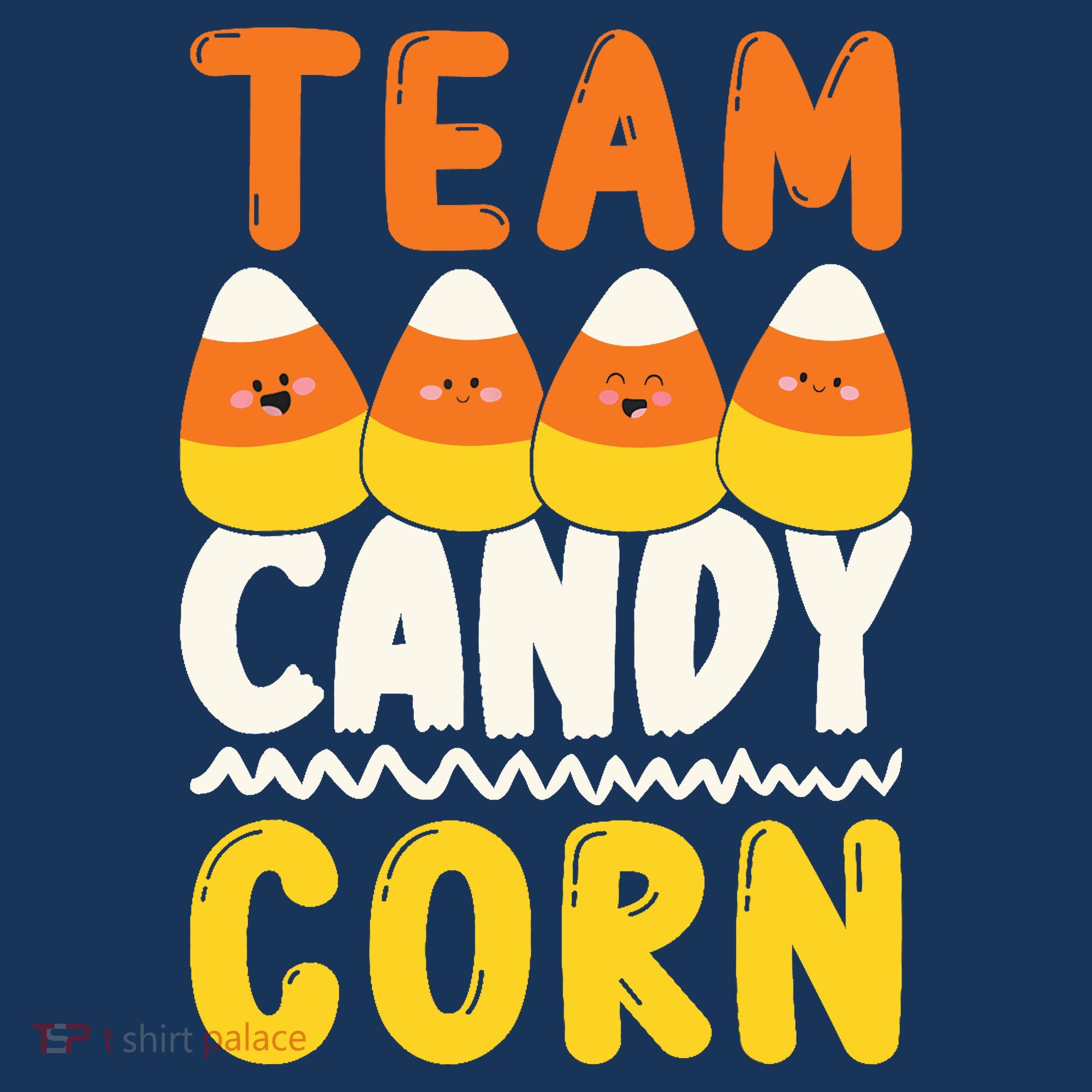 Team Candy Corn Funny Halloween Scary Lazy Costume Mousepad
