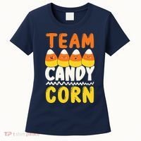 Team Candy Corn Funny Halloween Scary Lazy Costume Women's T-Shirt thumb 0