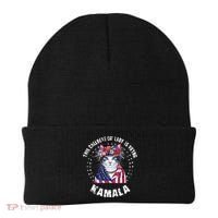 This Childless Cat Lady Ladies Is Voting Kamala 2024 Voting Kamala Election 2024 Beanie thumb 0