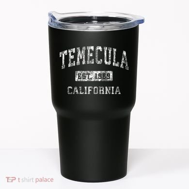 Temecula California Ca Vintage Established Tumbler