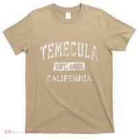 Temecula California Ca Vintage Established T-Shirt thumb 0