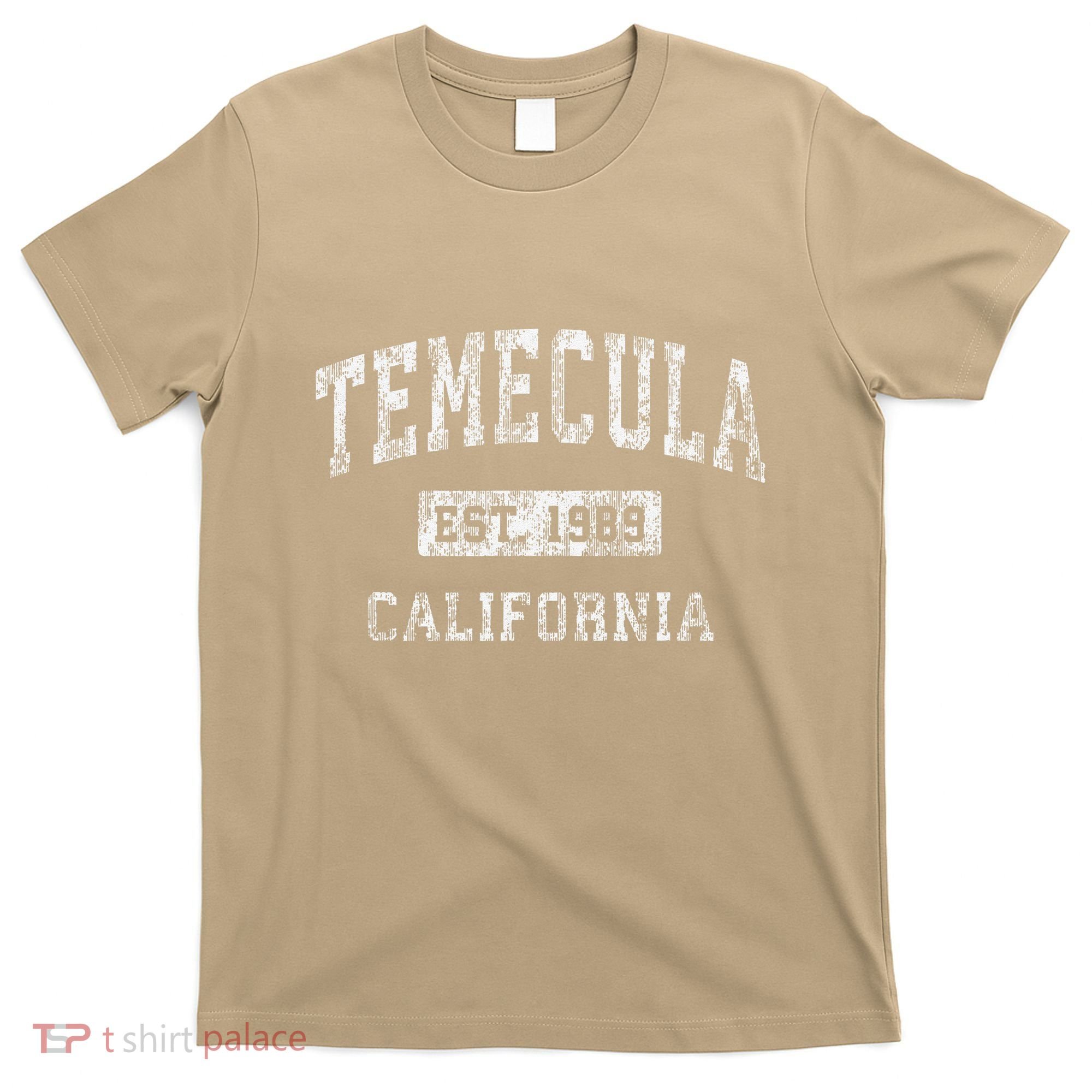 Temecula California Ca Vintage Established T-Shirt