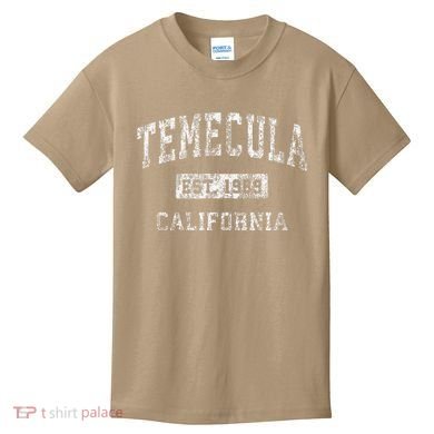 Temecula California Ca Vintage Established Kids T-Shirt