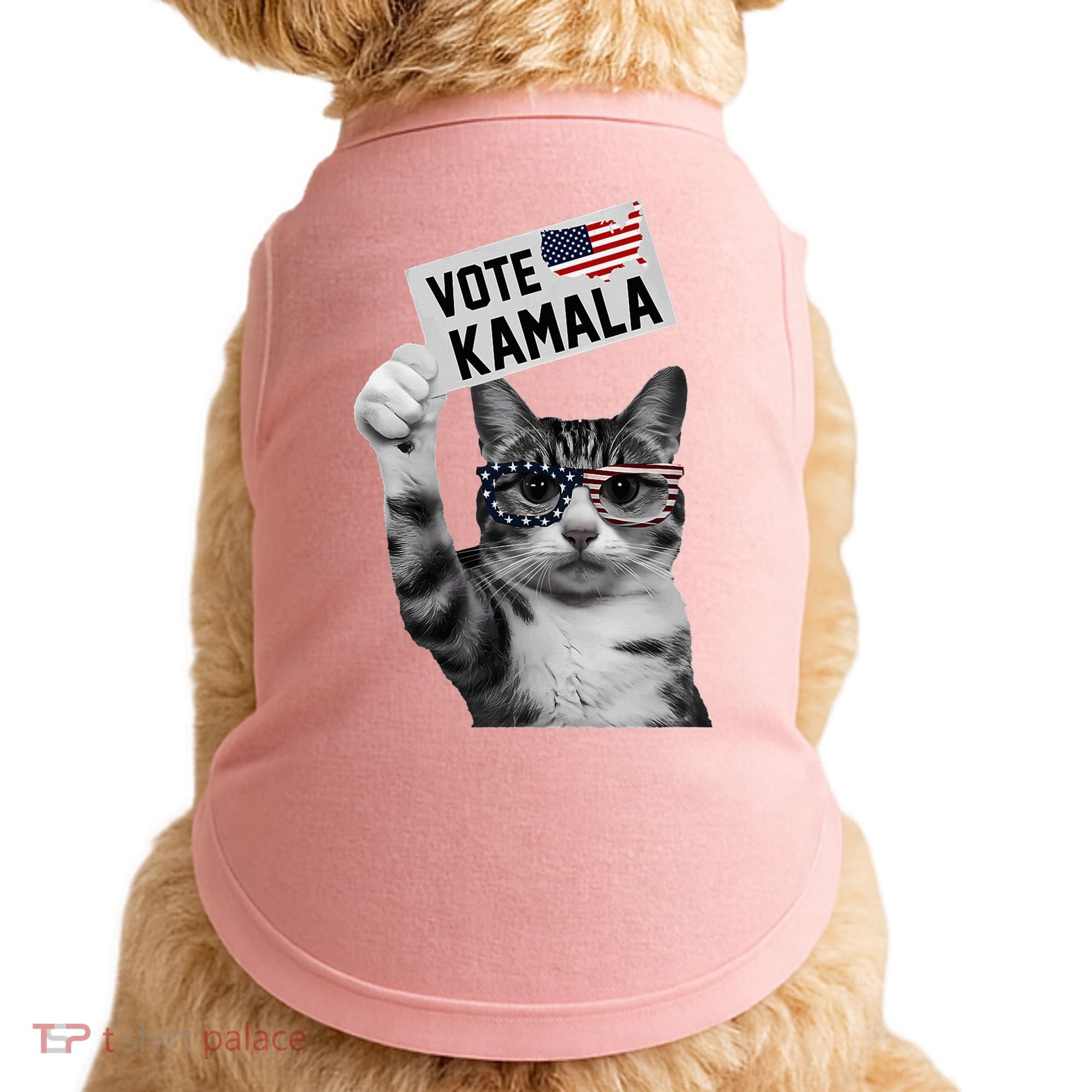 This Childless Cat Lady Is Voting Kamala 2024 Doggie Tank
