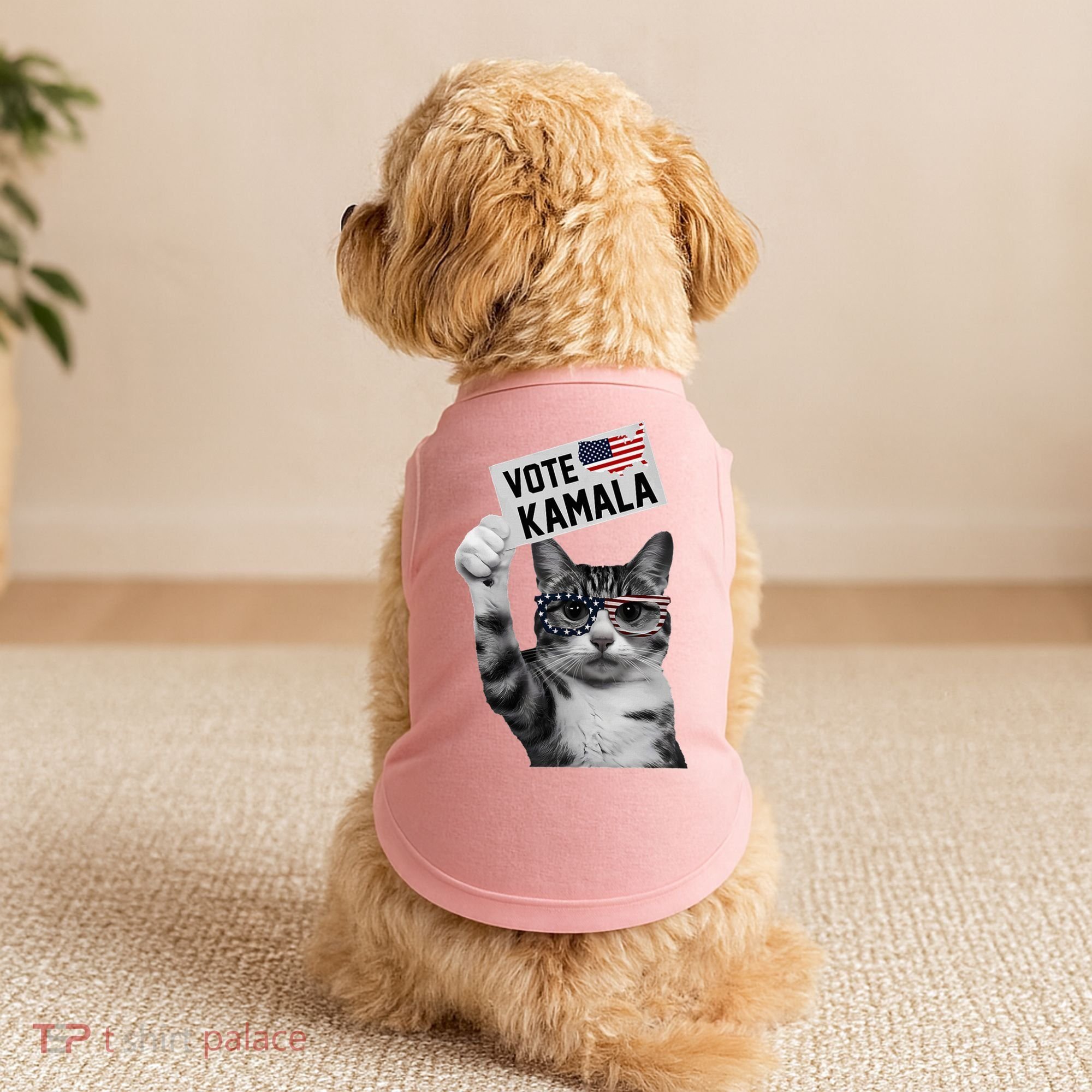 This Childless Cat Lady Is Voting Kamala 2024 Doggie Tank