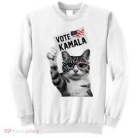 This Childless Cat Lady Is Voting Kamala 2024 Sweatshirt thumb 0