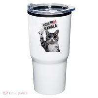 This Childless Cat Lady Is Voting Kamala 2024 Tumbler thumb 0