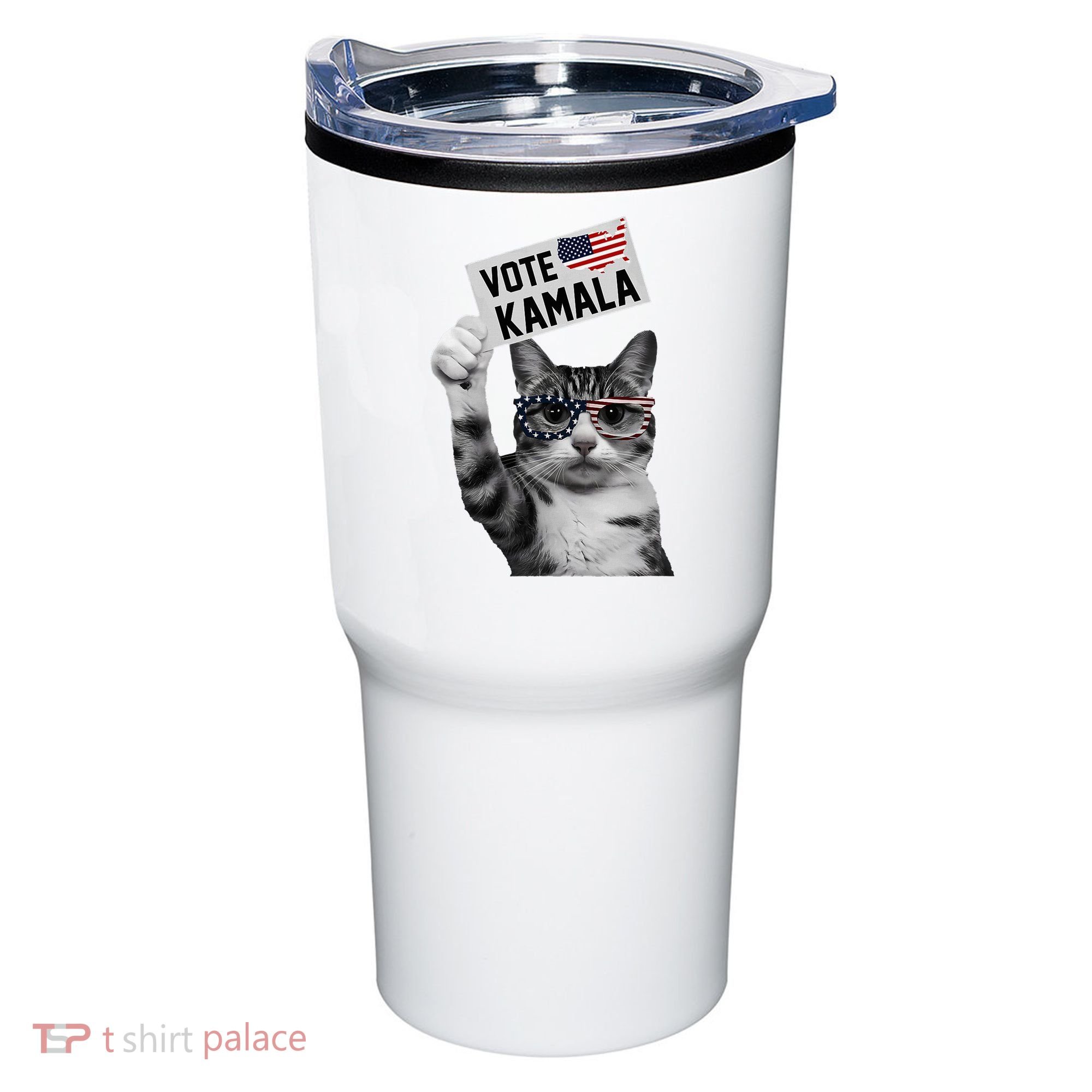 This Childless Cat Lady Is Voting Kamala 2024 Tumbler