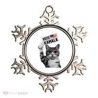 This Childless Cat Lady Is Voting Kamala 2024 Ornament thumb 0