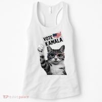 This Childless Cat Lady Is Voting Kamala 2024 Women's Tank Top thumb 0
