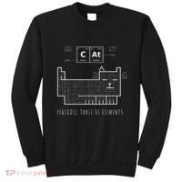 The Chemistry Cat Periodic Table Of Elements Sweatshirt thumb 0