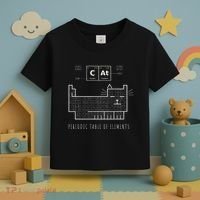 The Chemistry Cat Periodic Table Of Elements Toddler T-Shirt thumb 3