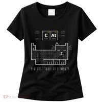 The Chemistry Cat Periodic Table Of Elements Women's T-Shirt thumb 0