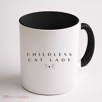 This Childless Cat Lady Ladies Is Voting Kamalax Coffee Mug back