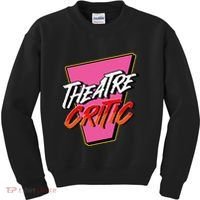 Theatre Critic Cynic Drama Enthusiast Performing Arts Lover Kids Sweatshirt thumb 0