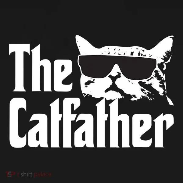 The Catfather Cat Daddy Funny Gift Toddler Hoodie
