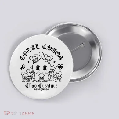 Total Chaos Chao Creature Stray Rats Button