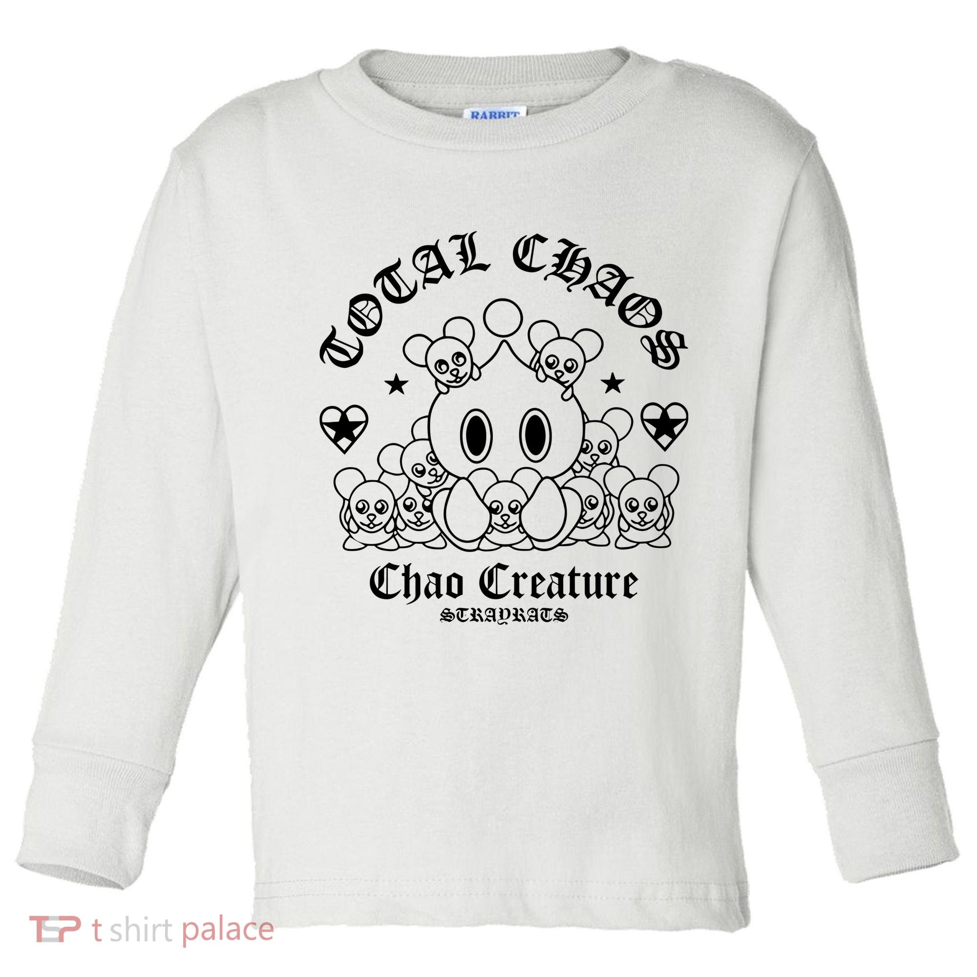 Total Chaos Chao Creature Stray Rats Toddler Long Sleeve Shirt