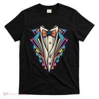 Tuxedo Costume Cute Colorful Tux. T-Shirt thumb 0