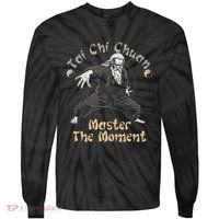 Tai Chi Chuan Master The Moment Taijiquan Tai Chi Chuan Tie-Dye Long Sleeve Shirt thumb 0