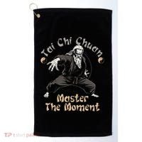 Tai Chi Chuan Master The Moment Taijiquan Tai Chi Chuan Golf Towel thumb 0