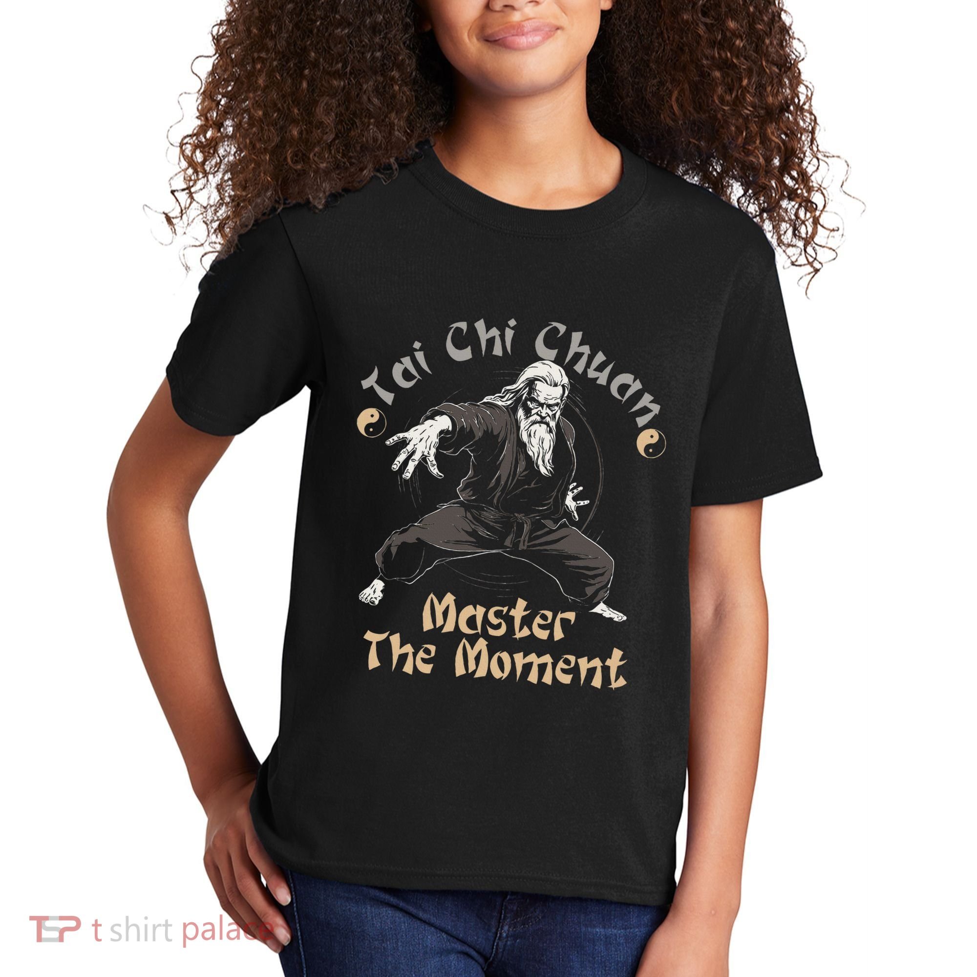 Tai Chi Chuan Master The Moment Taijiquan Tai Chi Chuan Kids T-Shirt