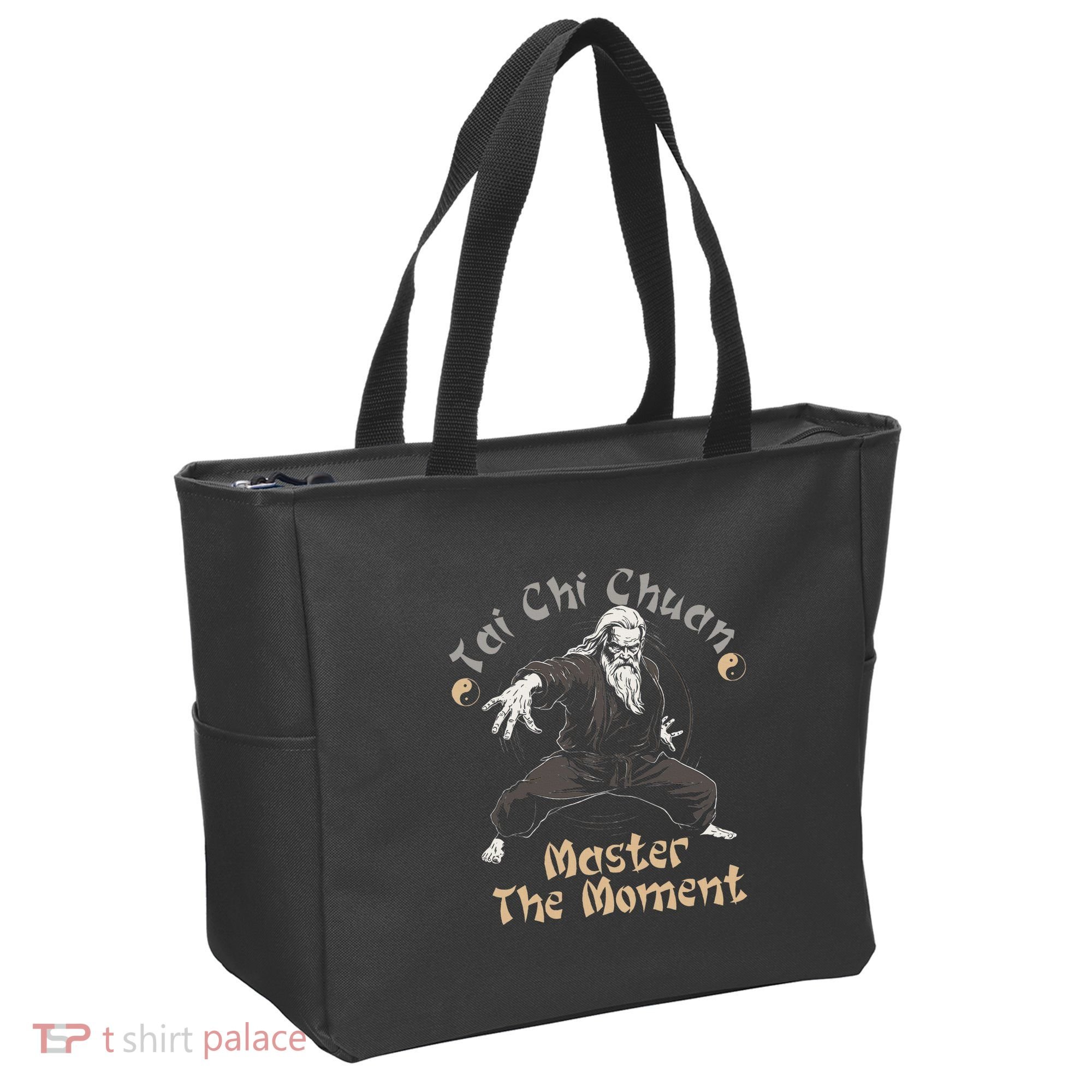 Tai Chi Chuan Master The Moment Taijiquan Tai Chi Chuan Tote Bag