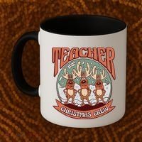 Teacher Christmas Crew Holiday Coffee Mug thumb 2