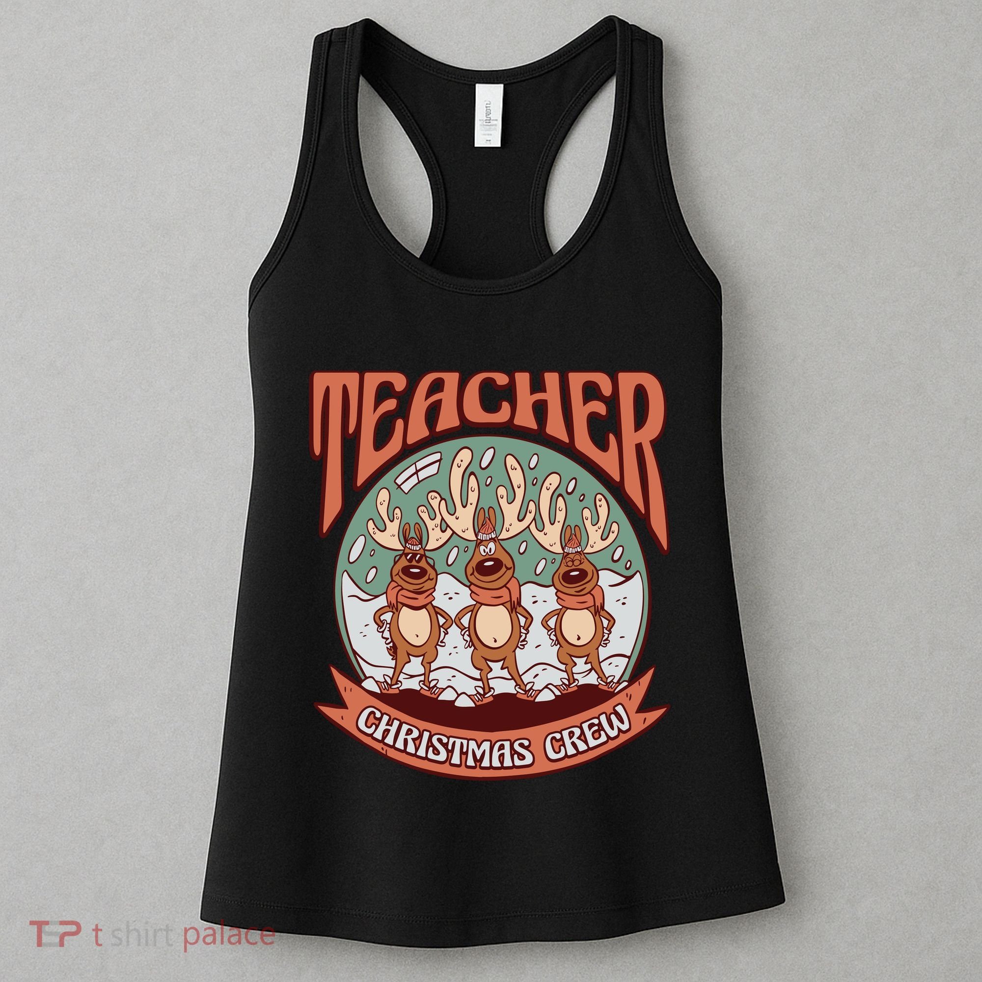 Teacher Christmas Crew Holiday Women's Tank Top
