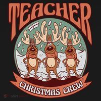 Teacher Christmas Crew Holiday Women's Tank Top thumb 5