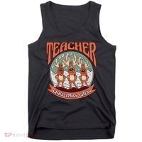 Teacher Christmas Crew Holiday Tank Top thumb 0