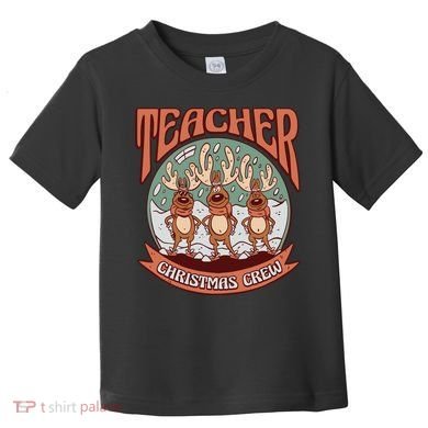 Teacher Christmas Crew Holiday Toddler T-Shirt