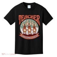 Teacher Christmas Crew Holiday Kids T-Shirt thumb 0