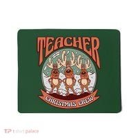Teacher Christmas Crew Holiday Mousepad thumb 0