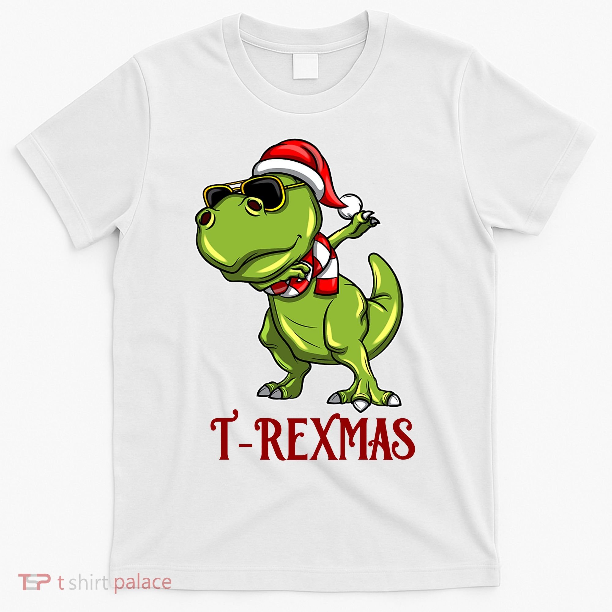 Trex Christmas Dino T-Shirt