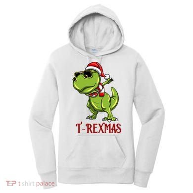 Trex Christmas Dino Women's Hoodie