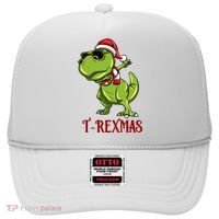 Trex Christmas Dino Hat thumb 0